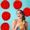 Strawberry Balloons Fruit Balloons Red Balloon Sets-12pcs (Strawberry Balloons)